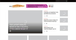 Desktop Screenshot of myhealthtalk.net